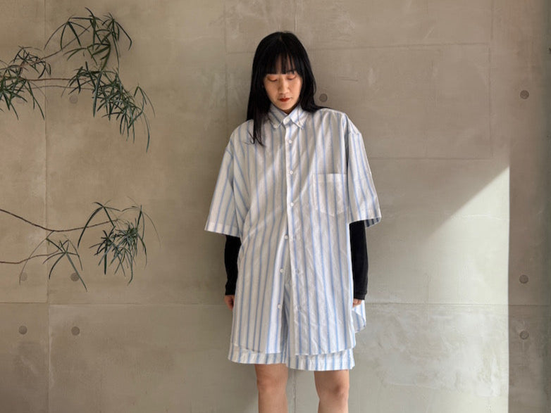 PINSTRIPE SHORTSLEEVE SHIRT