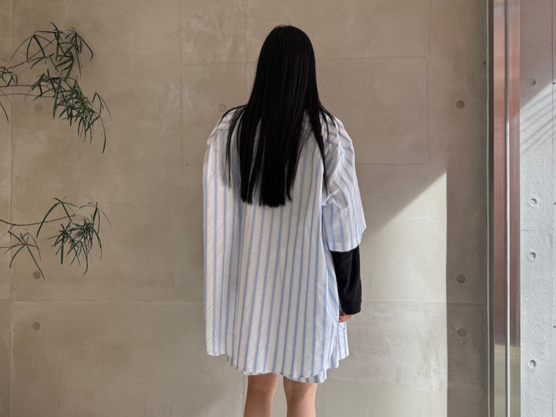 PINSTRIPE SHORTSLEEVE SHIRT