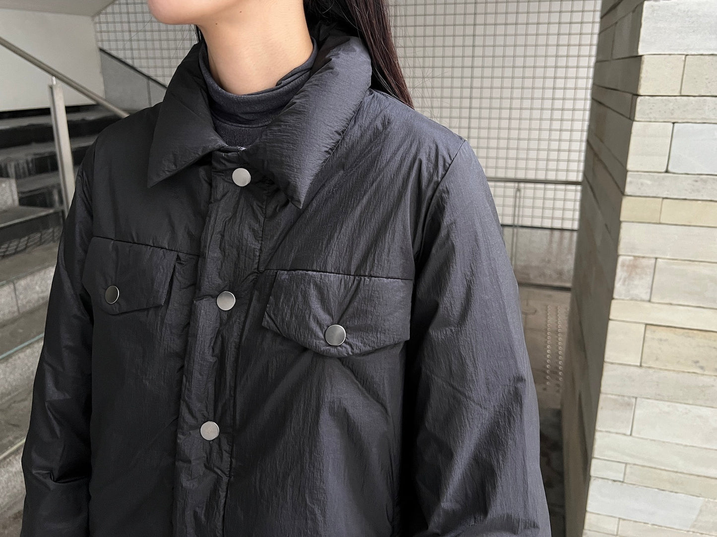 ワイドスリーブダウンジャケット