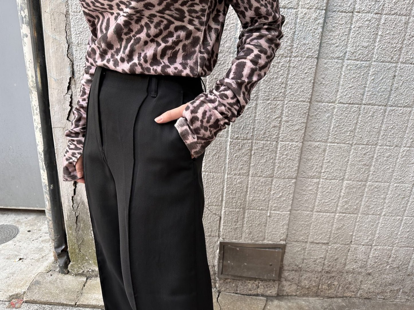 センターシームワンドパンツ【23AW】