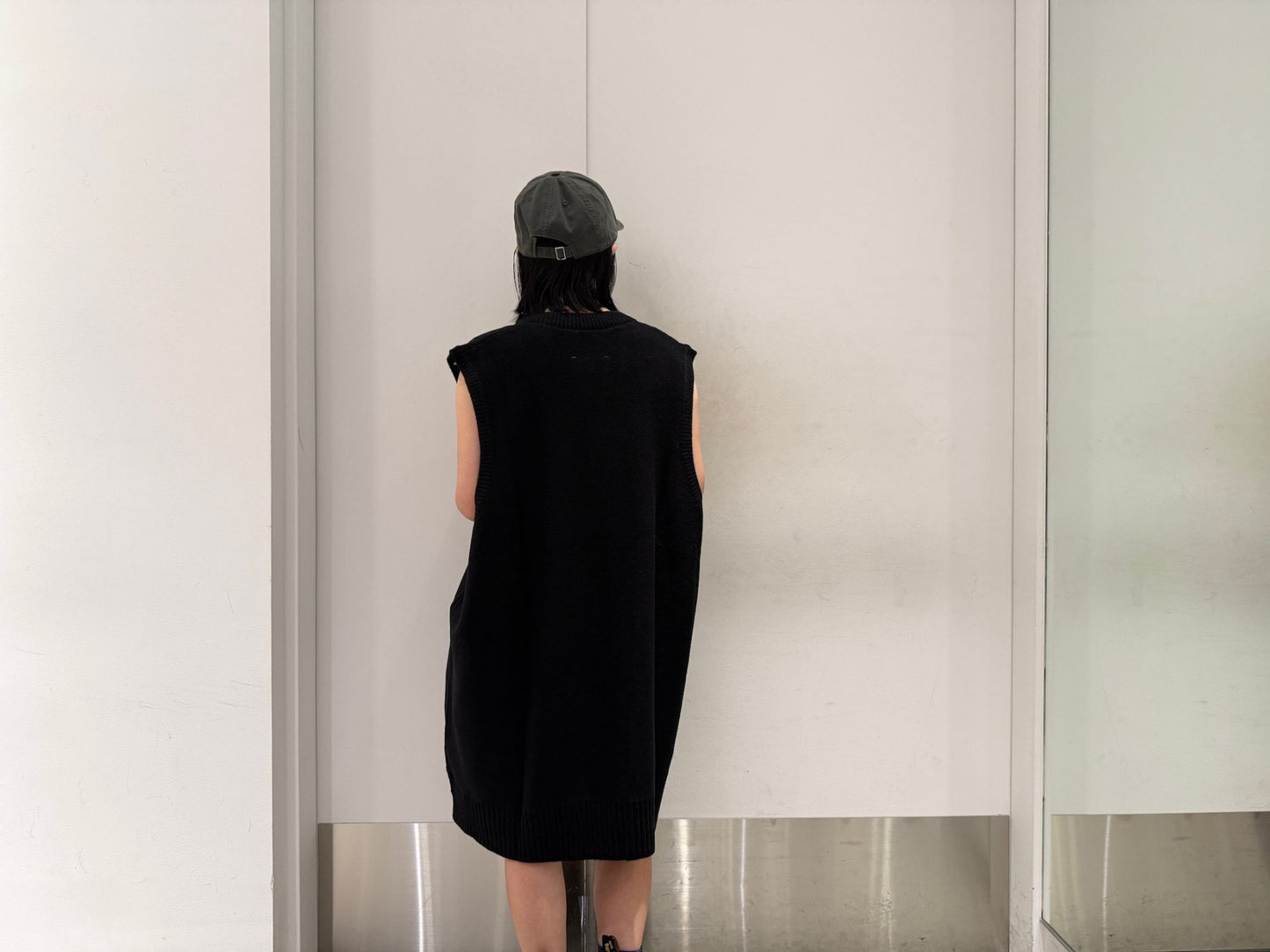 Ⅴネックニットドレス【25AW】