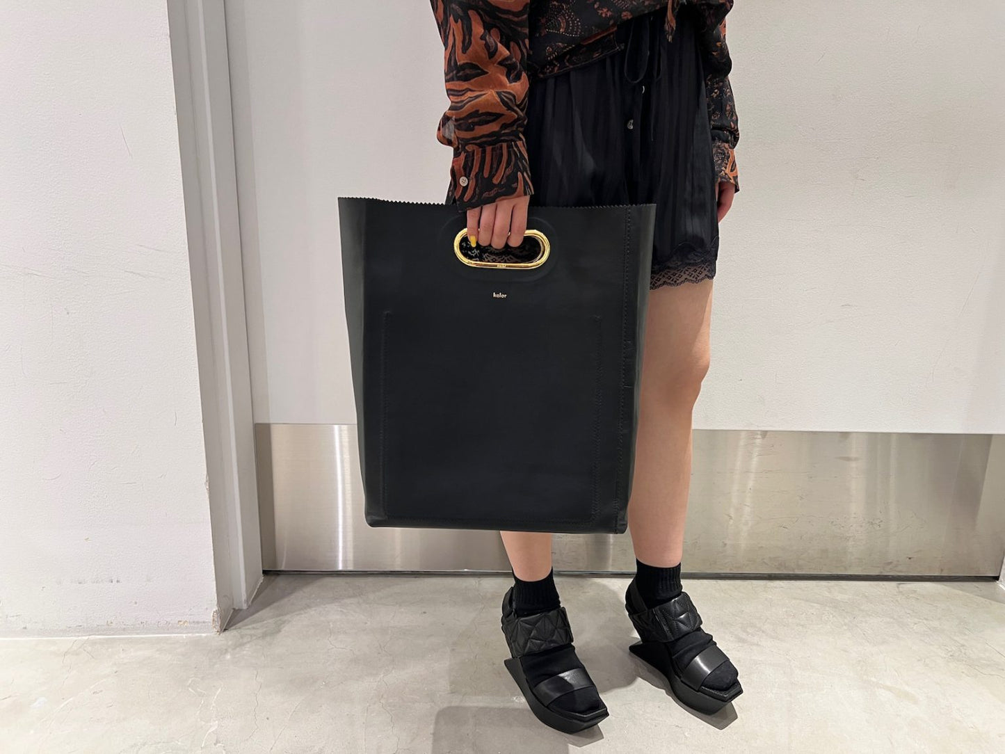 レザートートバッグ【25SS】