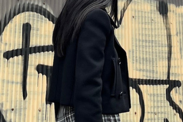 ショート丈Pコート