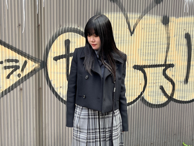 ショート丈Pコート【25AW】