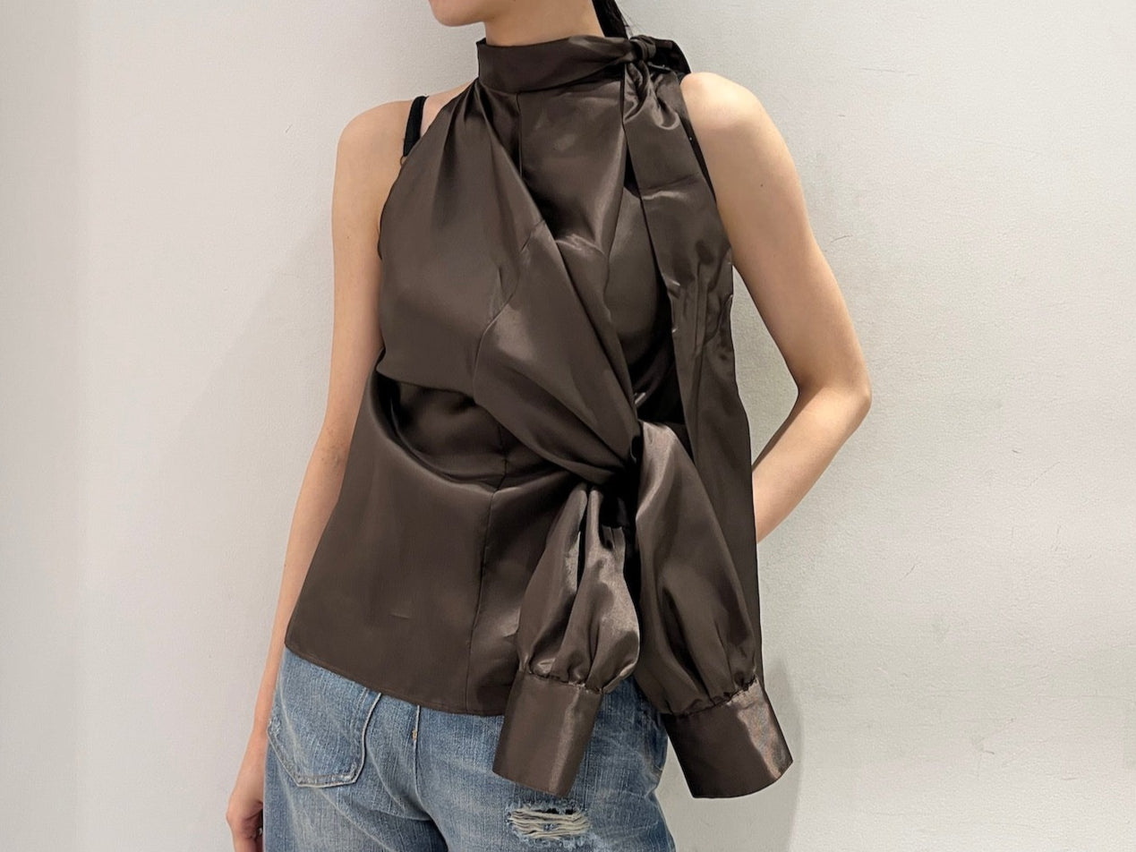 ツイストボウシャツ