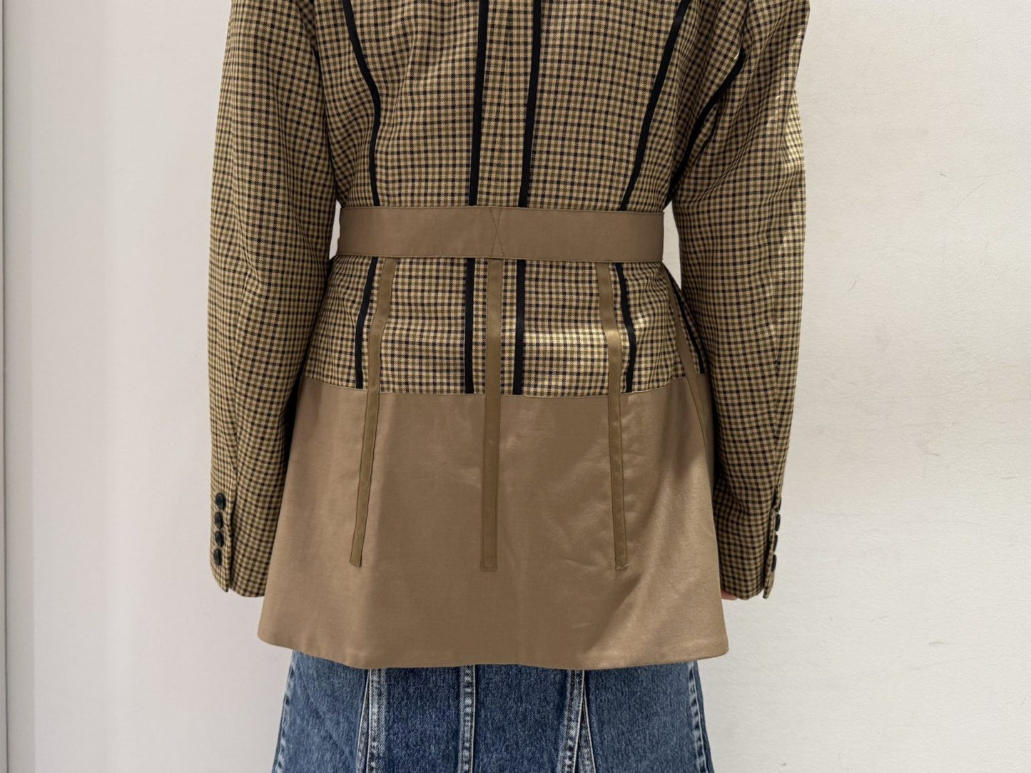 テーラードチェックジャケット【25AW】