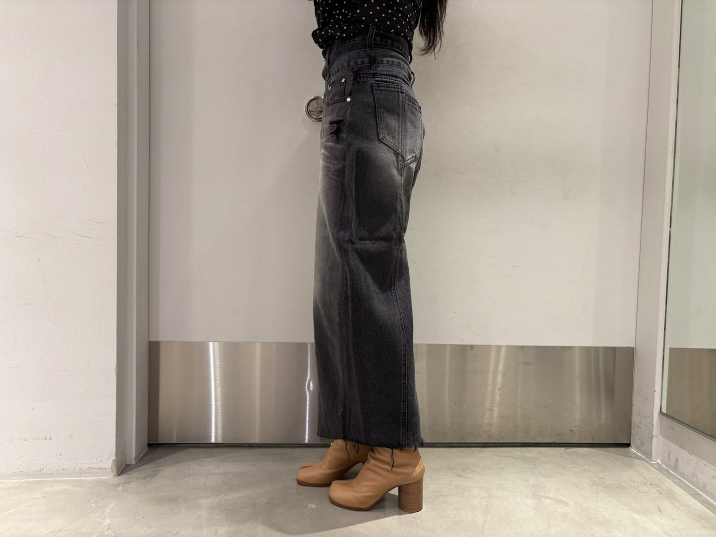 BALLOON SHAPED LAYERED DENIM【25AW】