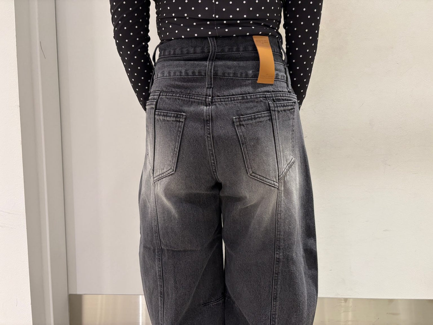 BALLOON SHAPED LAYERED DENIM【25AW】