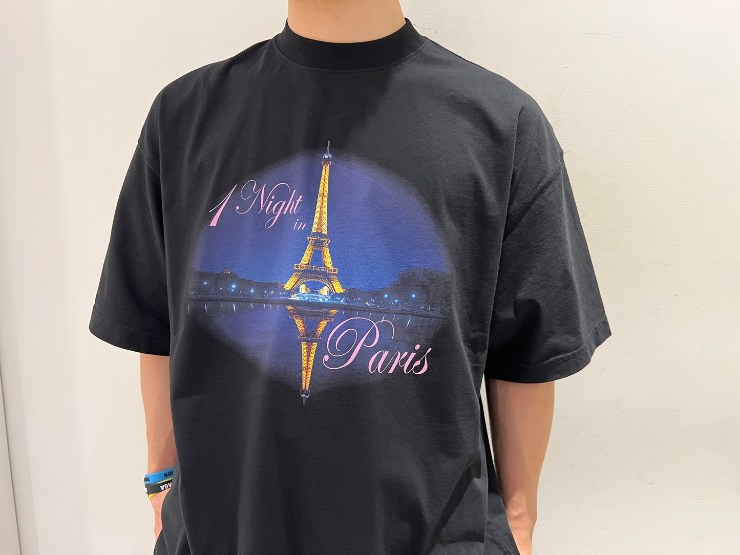 NIGHT IN PARIS OVERSIZED T-SHIRT【25AW】