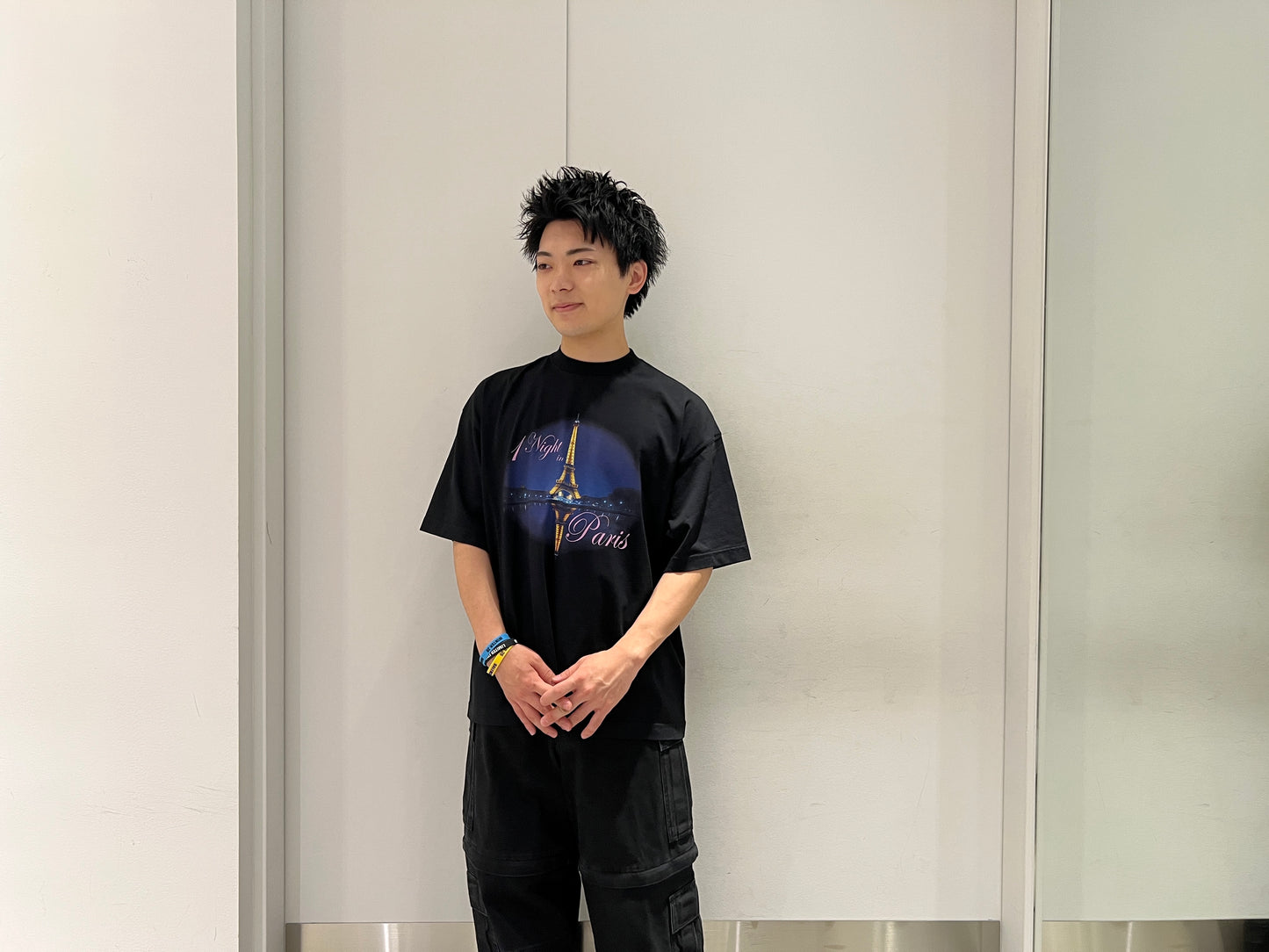 NIGHT IN PARIS OVERSIZED T-SHIRT【25AW】