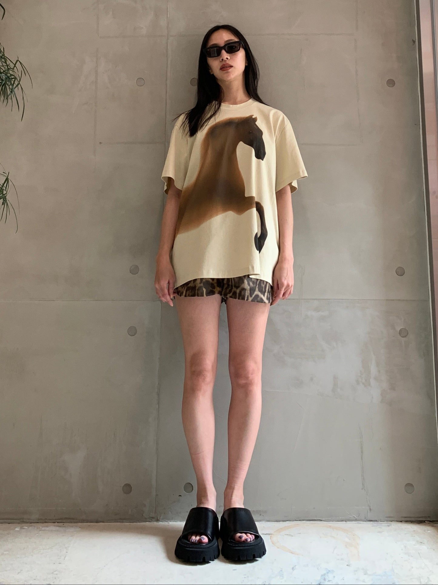 LEOPARD PRINT SHORTS【25SS】
