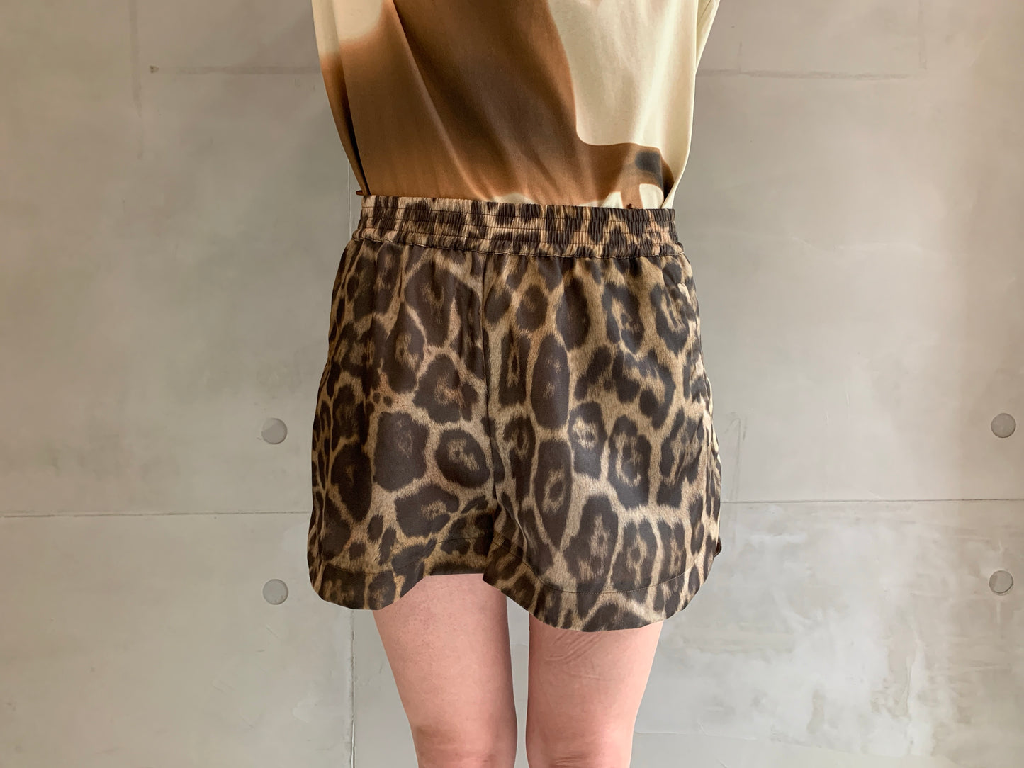 LEOPARD PRINT SHORTS【25SS】