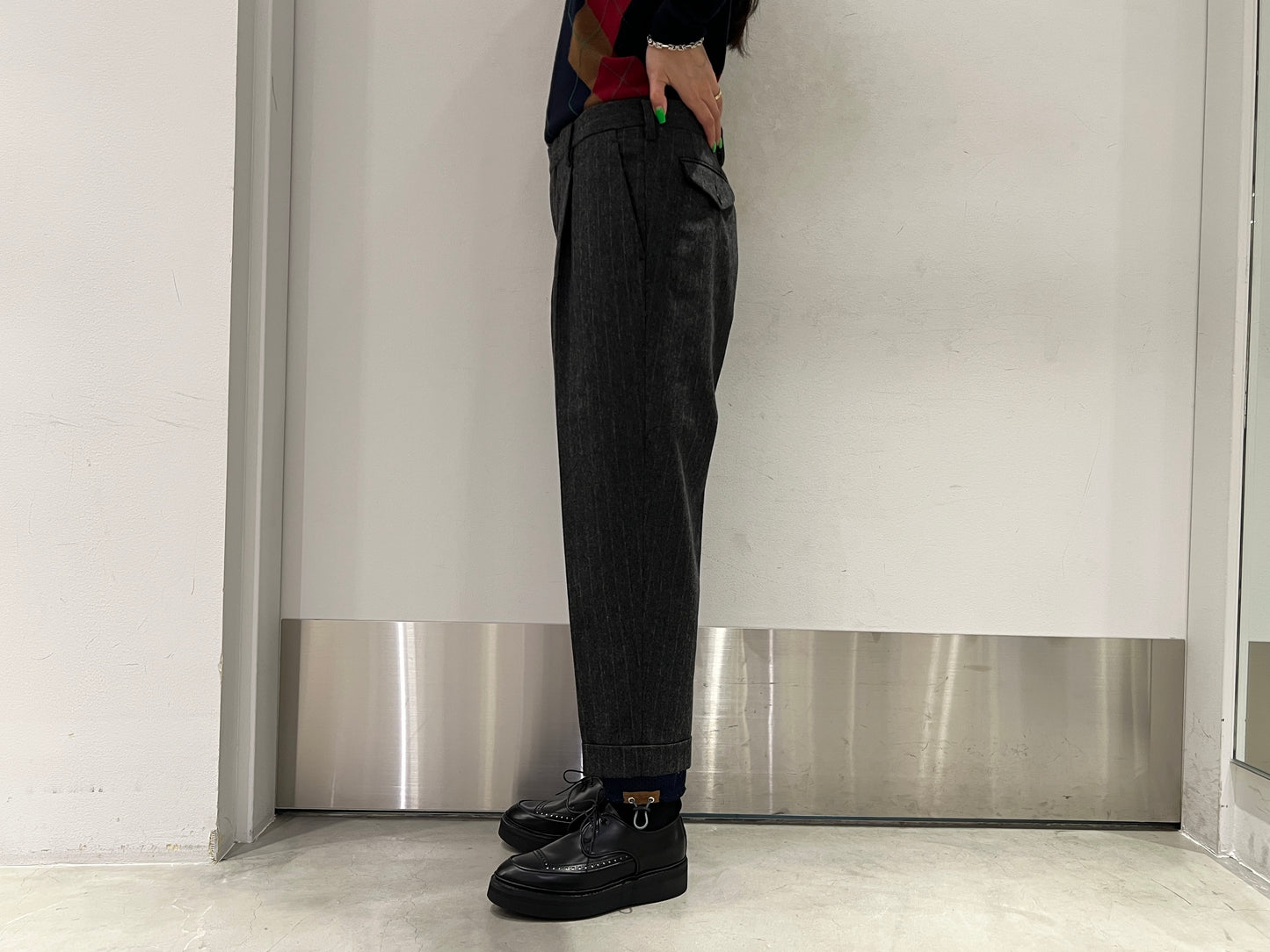 レイヤードパンツ(MEN)【25AW】