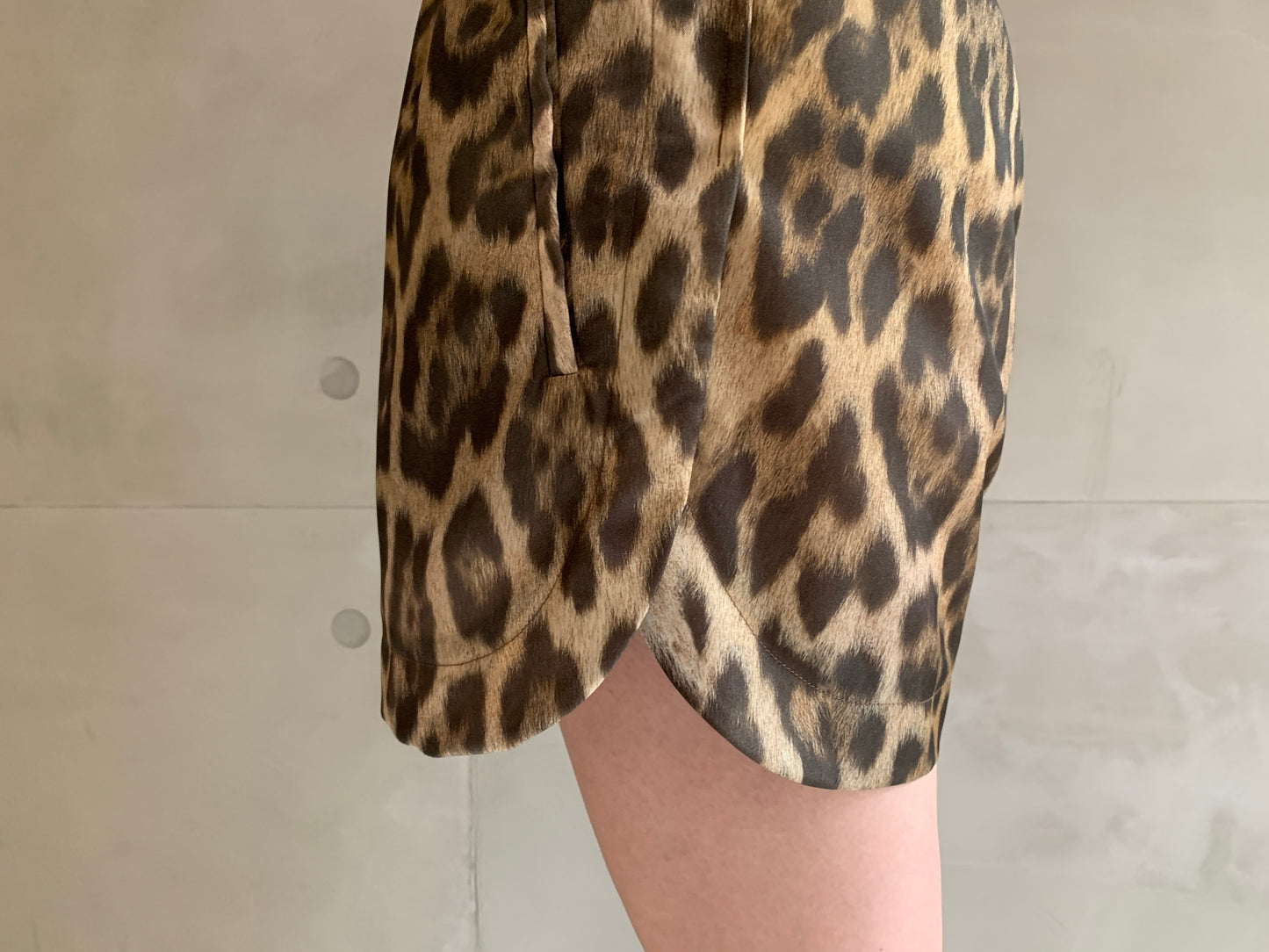 LEOPARD PRINT SHORTS【25SS】
