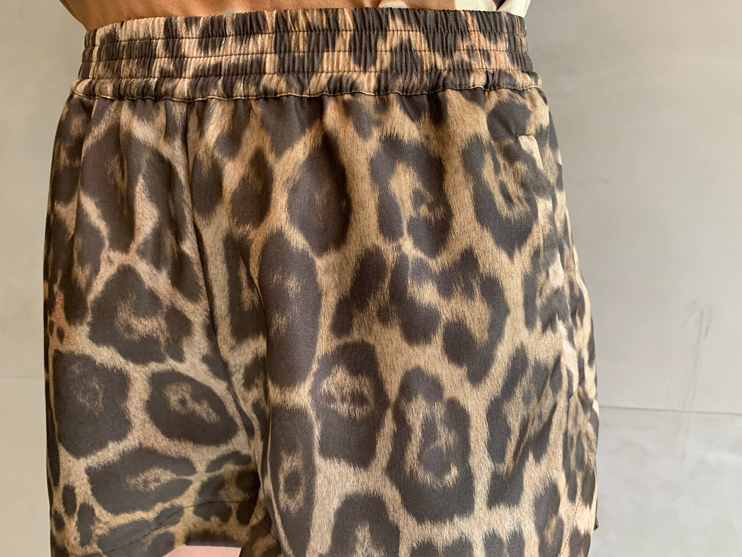 LEOPARD PRINT SHORTS【25SS】