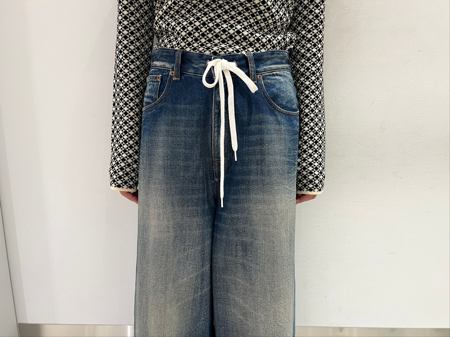 ワイドレッグデニムパンツ【25AW】