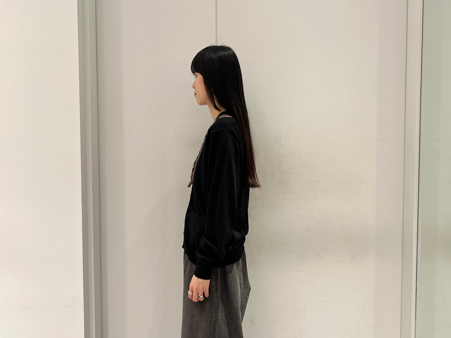 Vネックカーディガン(MEN)【25AW】