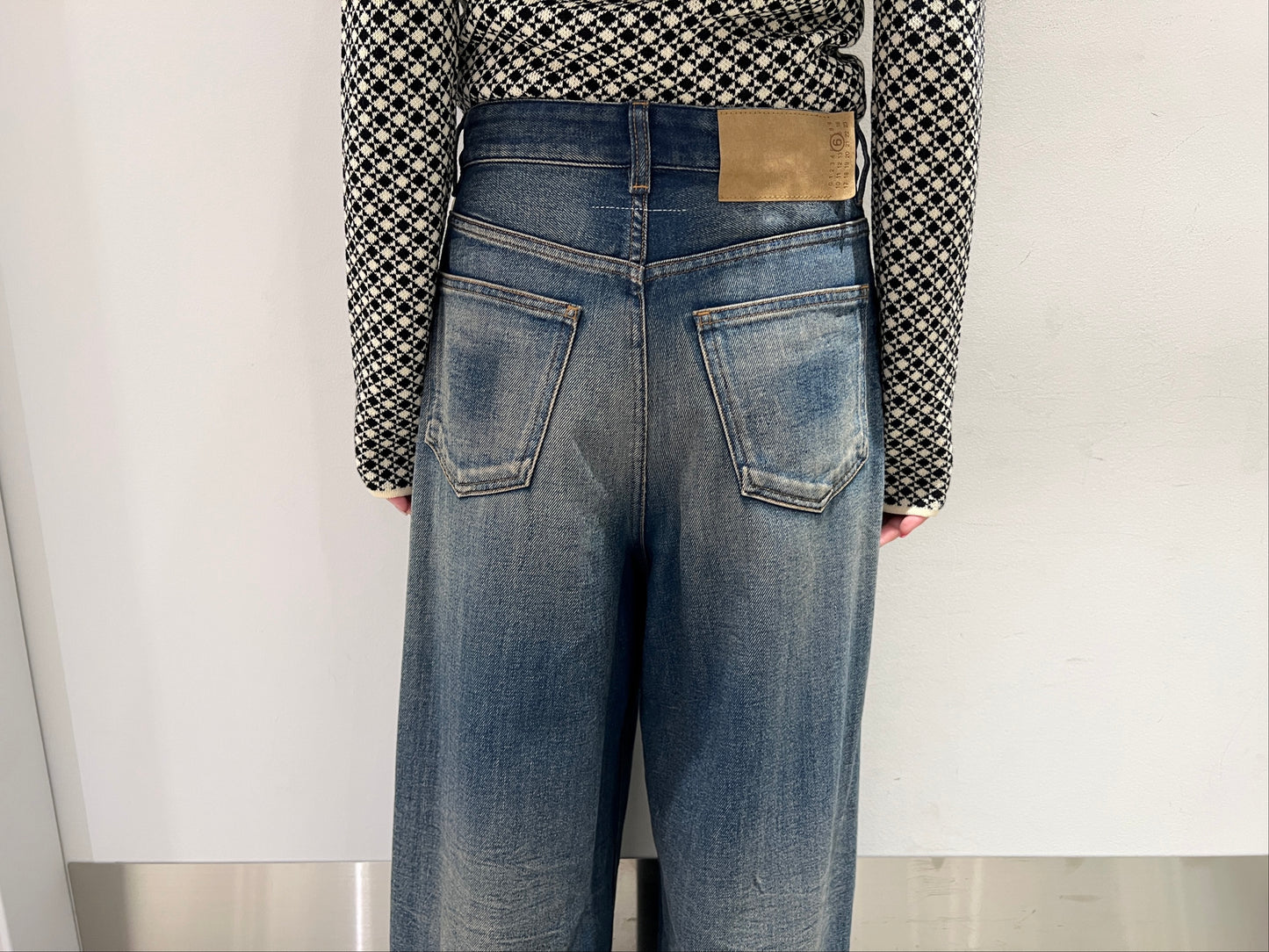 ワイドレッグデニムパンツ【25AW】