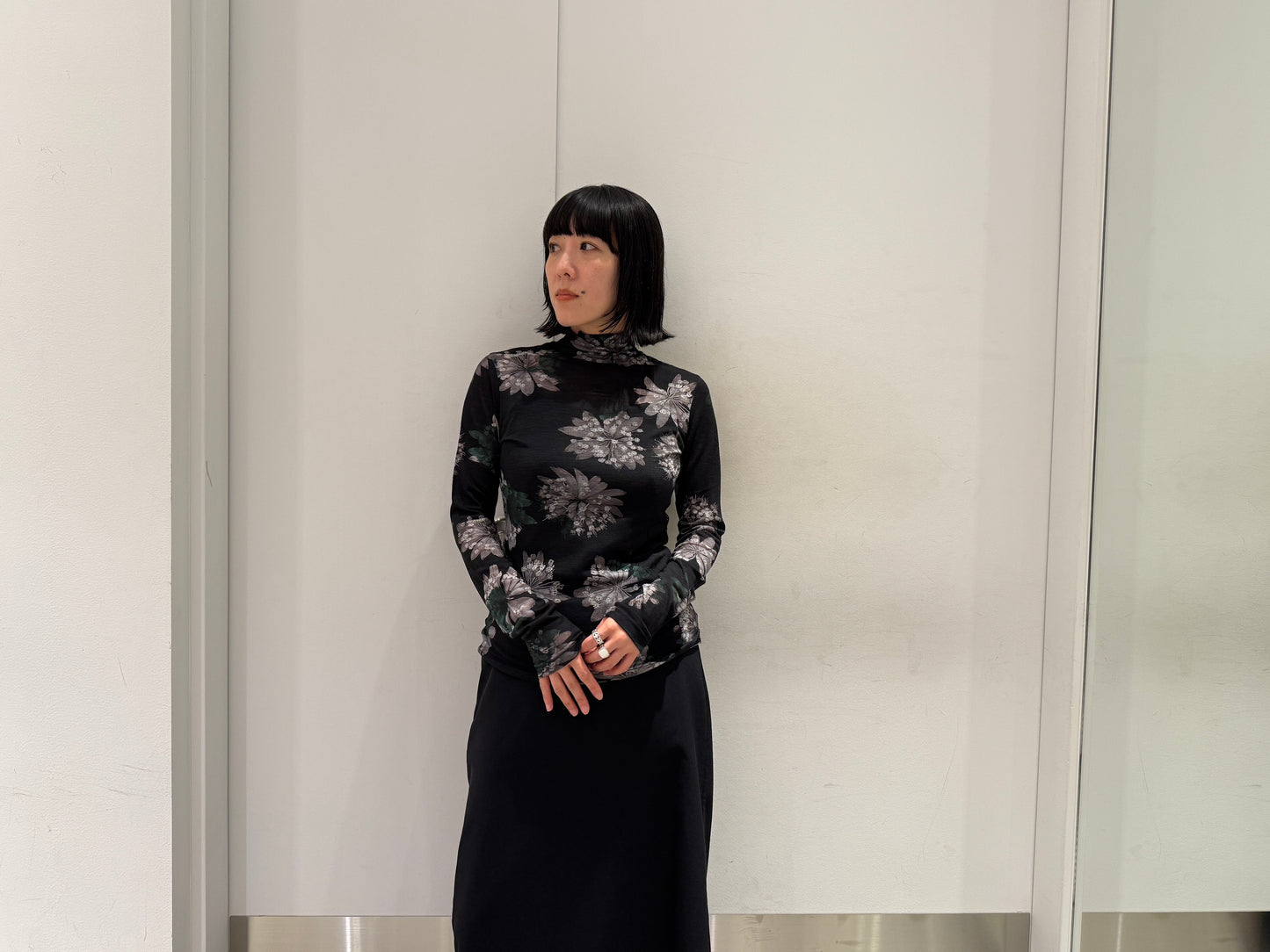 ハイネックロングスリーブトップス【25AW】