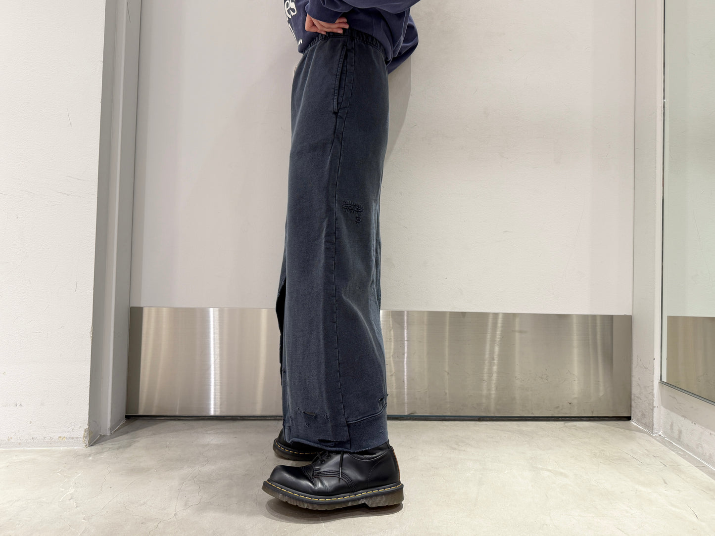 ダメージスウェットスカート【25AW】