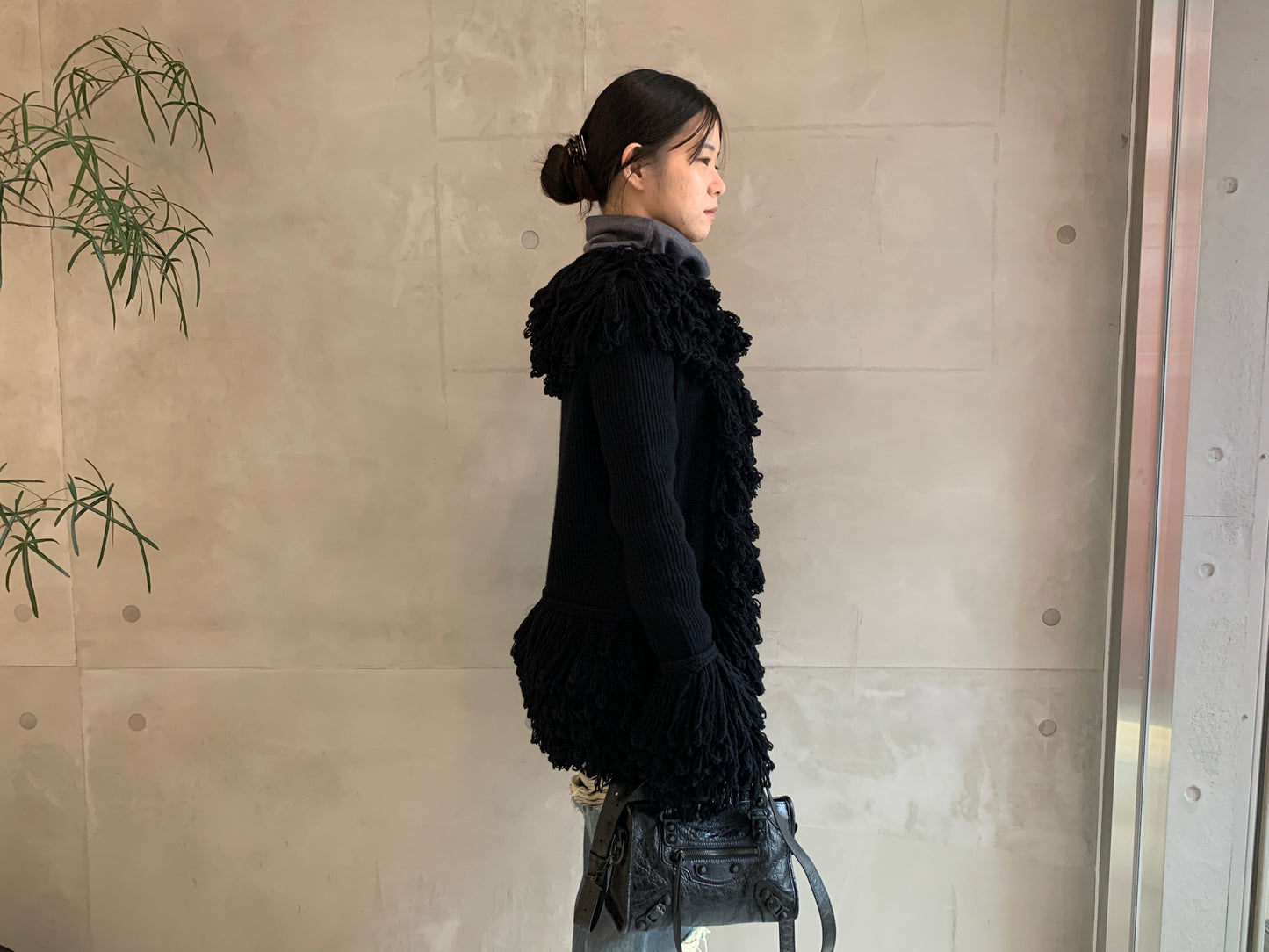 FRINGED EDGE CARDIGAN【25AW】