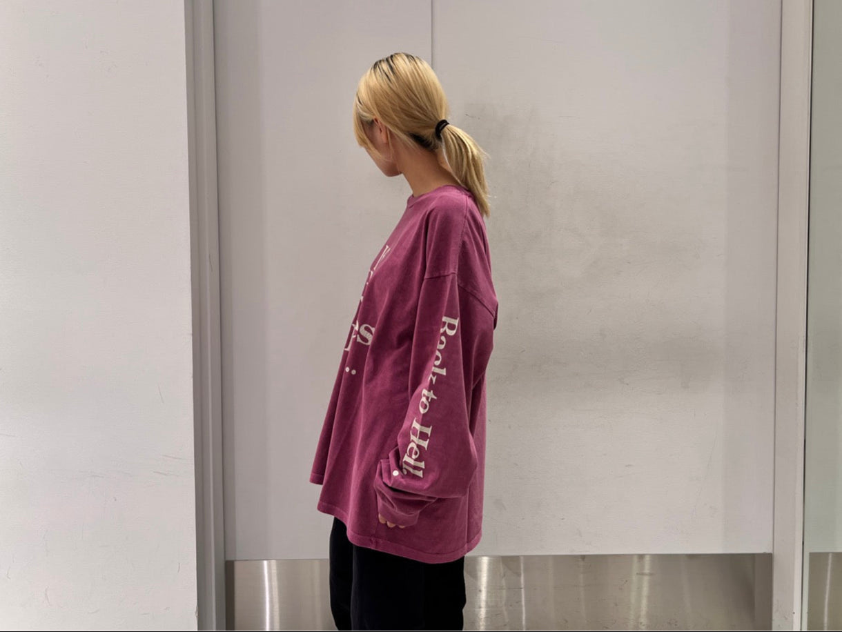 プリントロングスリーブTシャツ【25AW】