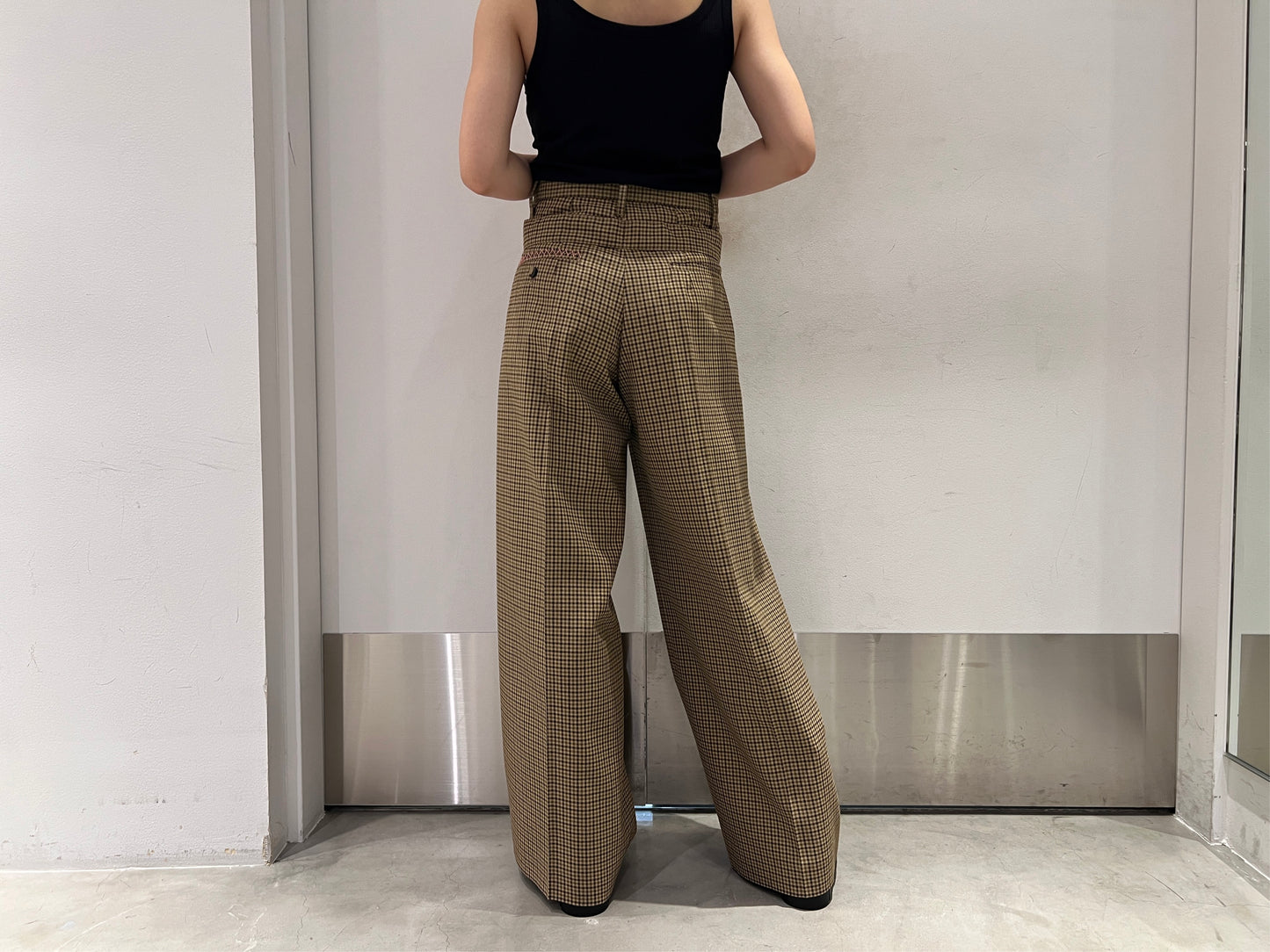 チェックパンツ【25AW】