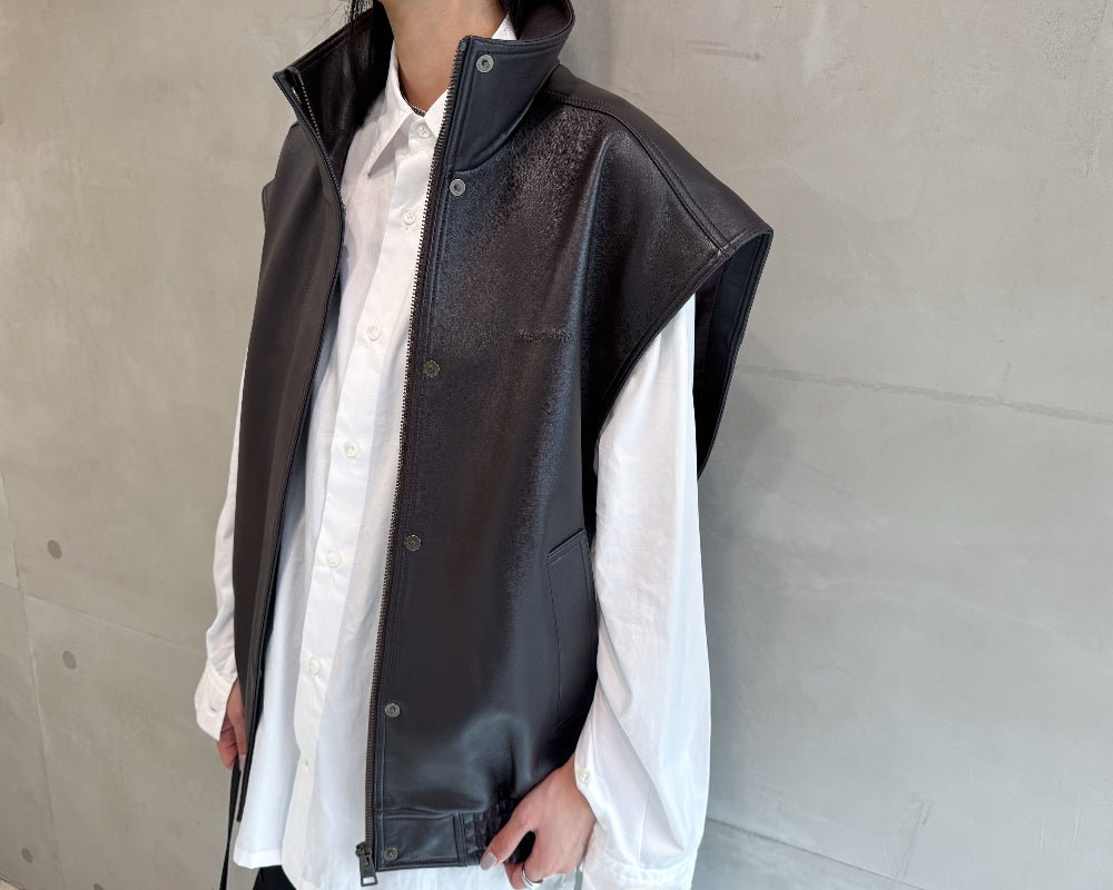 Sleeveless Blouson