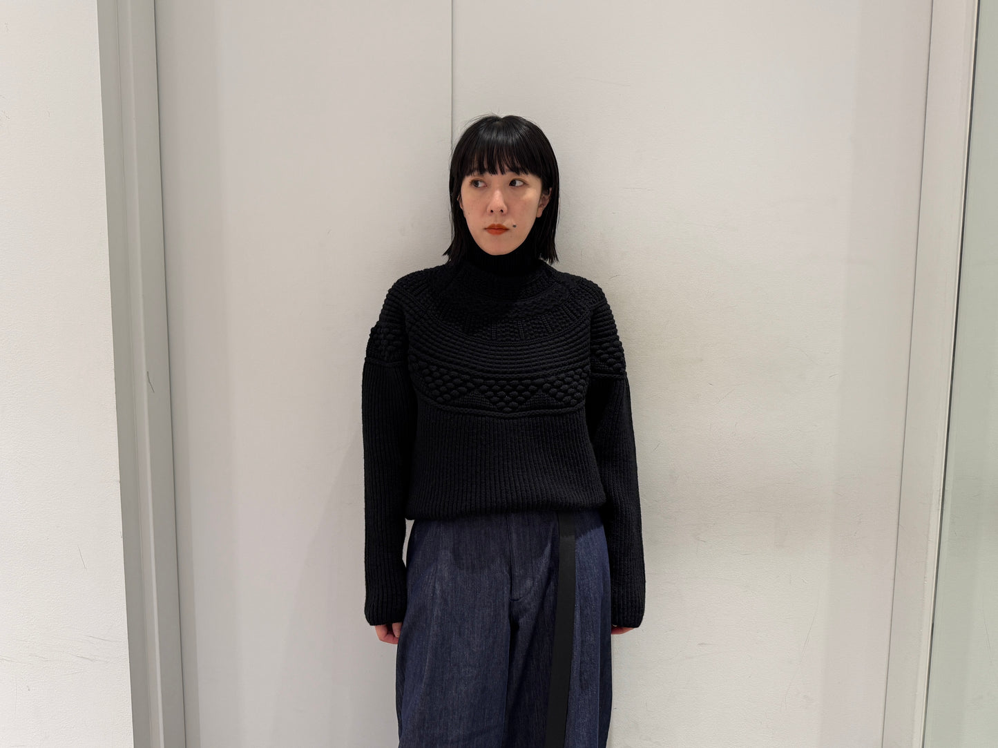 ハイネックリブニット(MEN)【25AW】