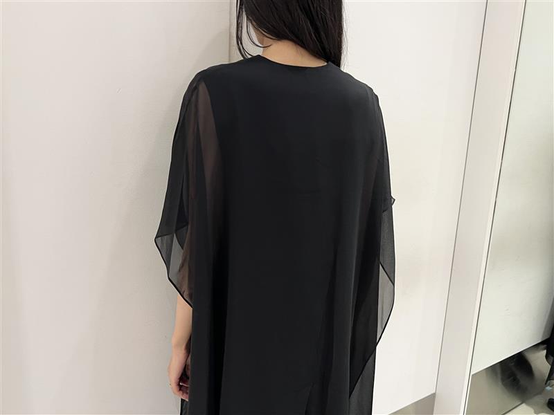 Vネックレイヤードドレス【25AW】
