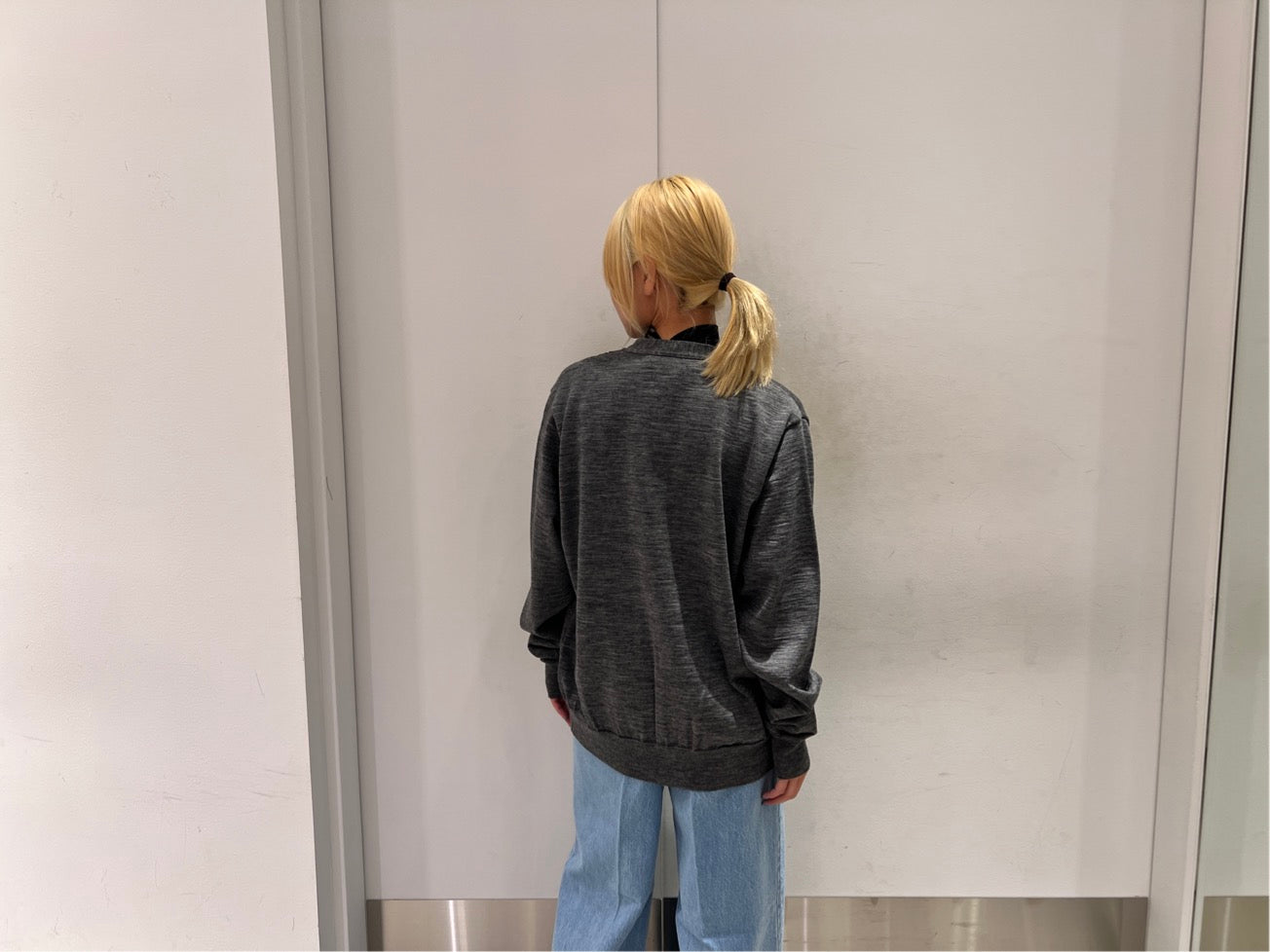 Vネックカーディガン(MEN)【25AW】