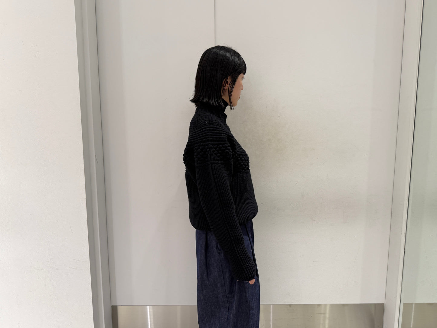 ハイネックリブニット(MEN)【25AW】