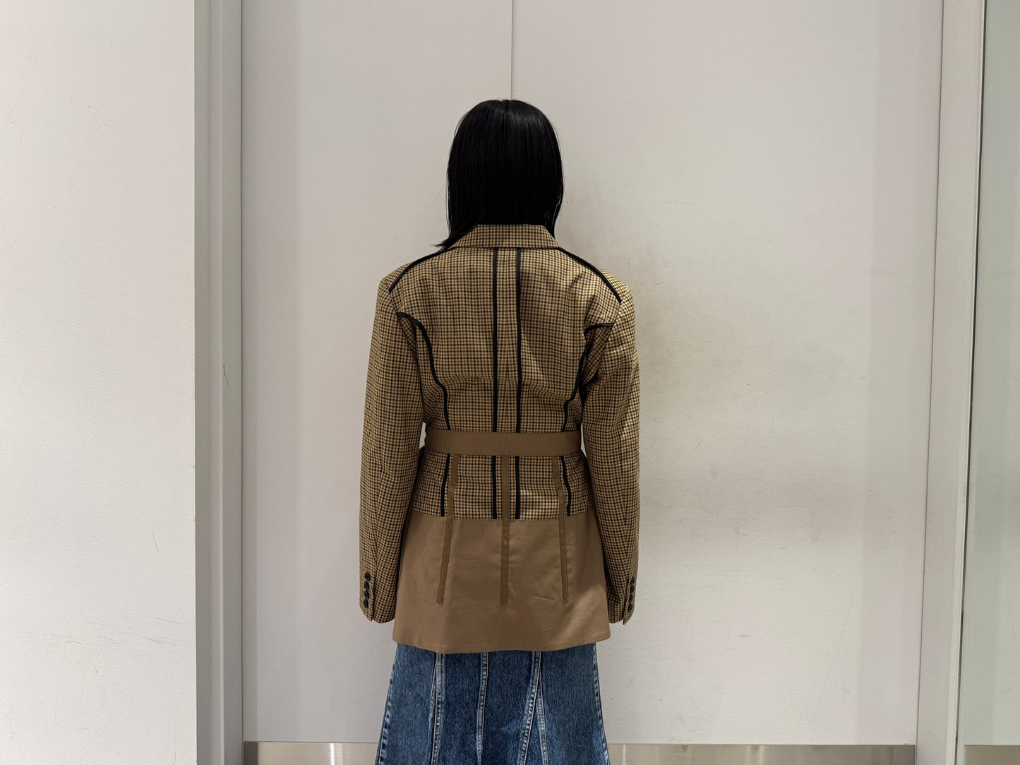 テーラードチェックジャケット【25AW】