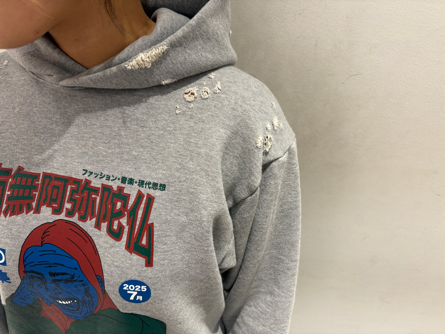 BEACON/ダメージフーディ【25SS】