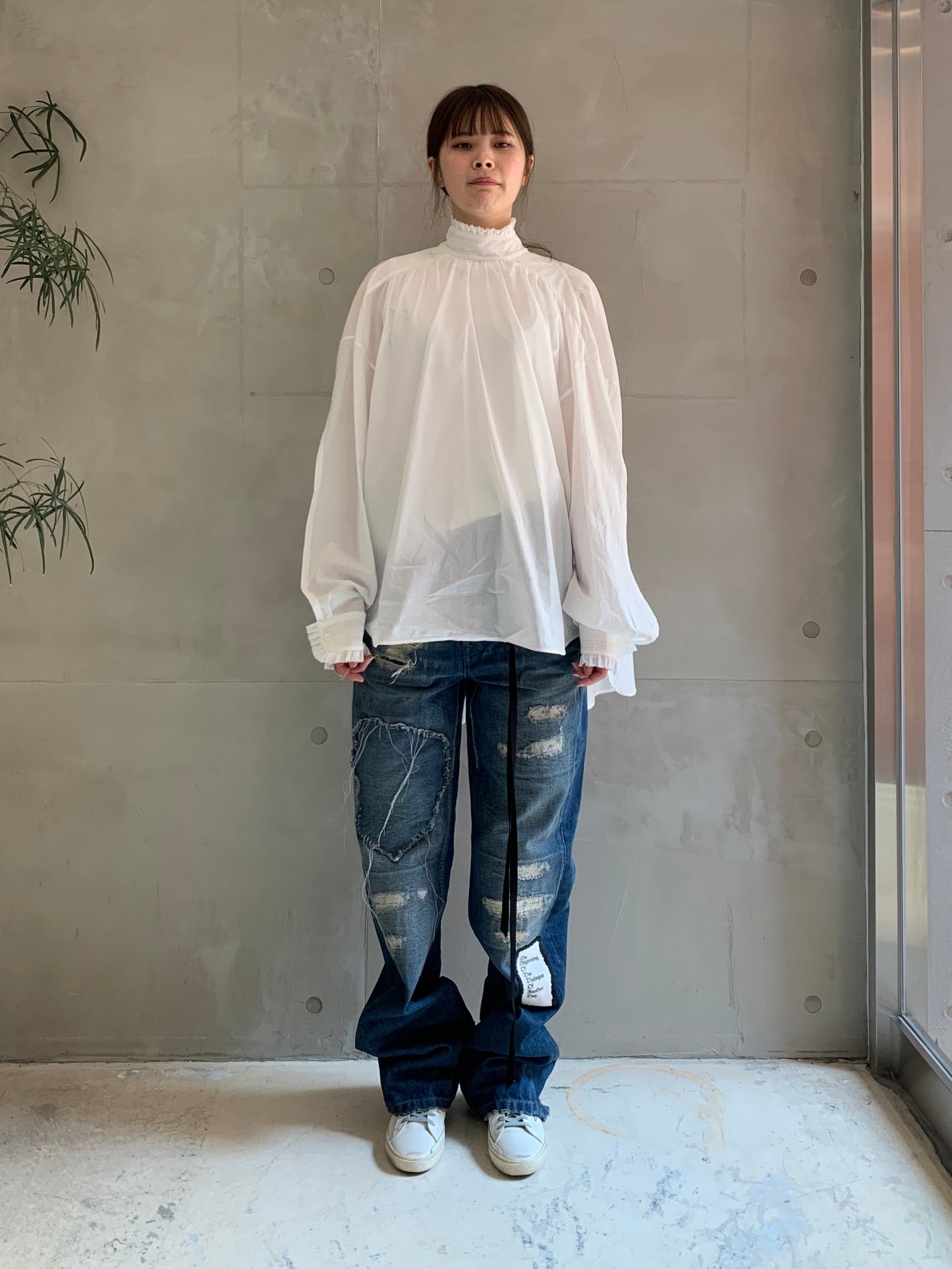 ダメージデニムパンツ【25SS】