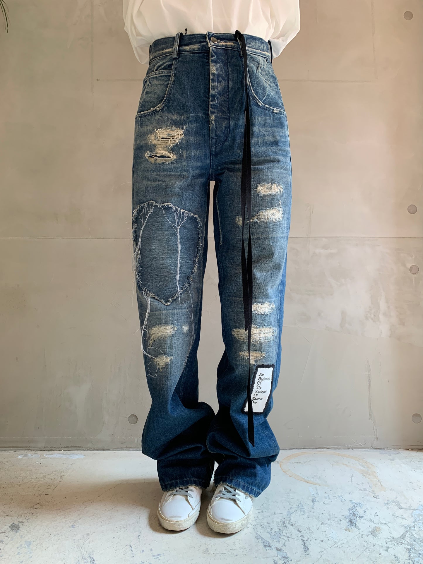 ダメージデニムパンツ【25SS】