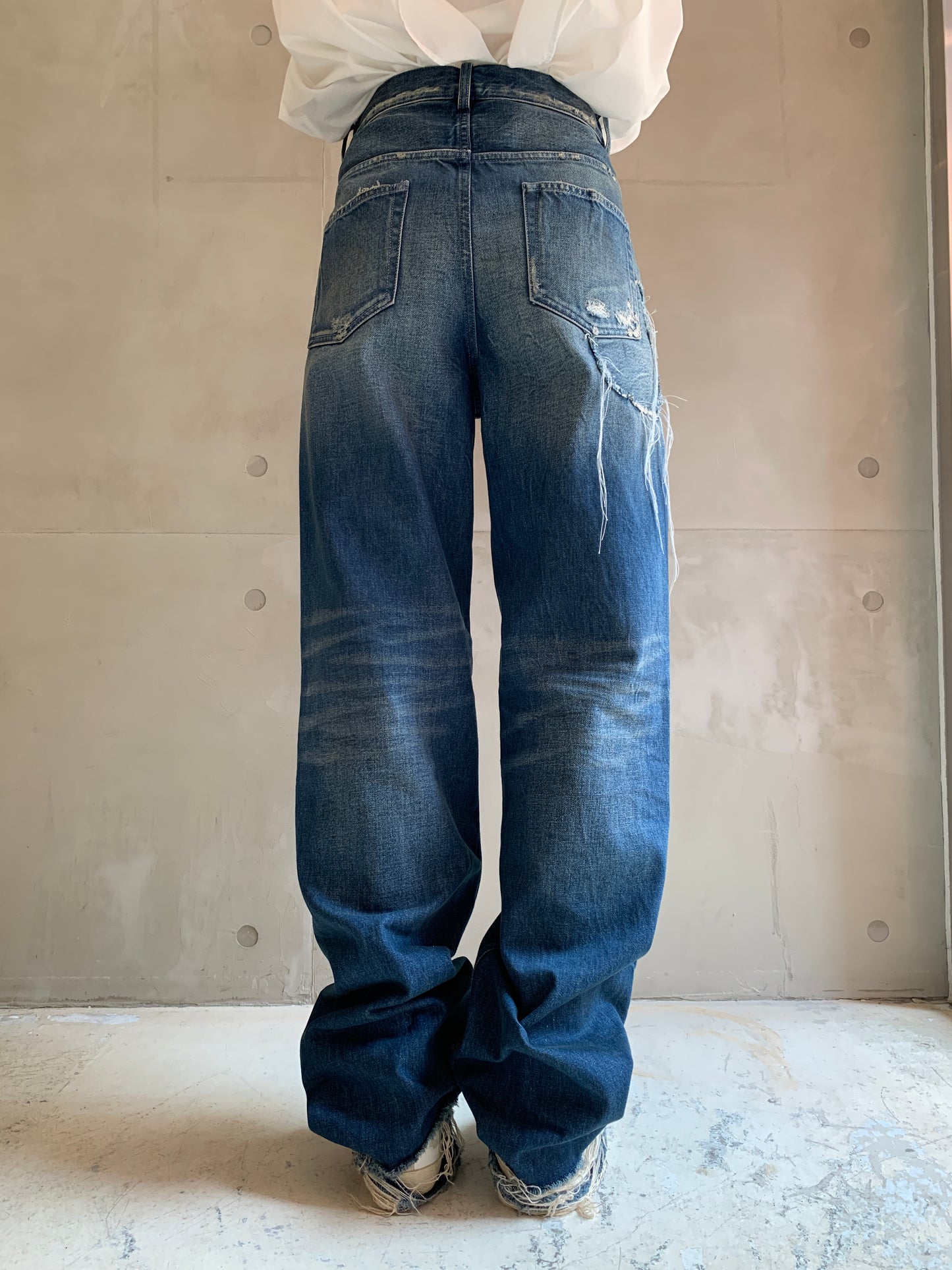 ダメージデニムパンツ【25SS】