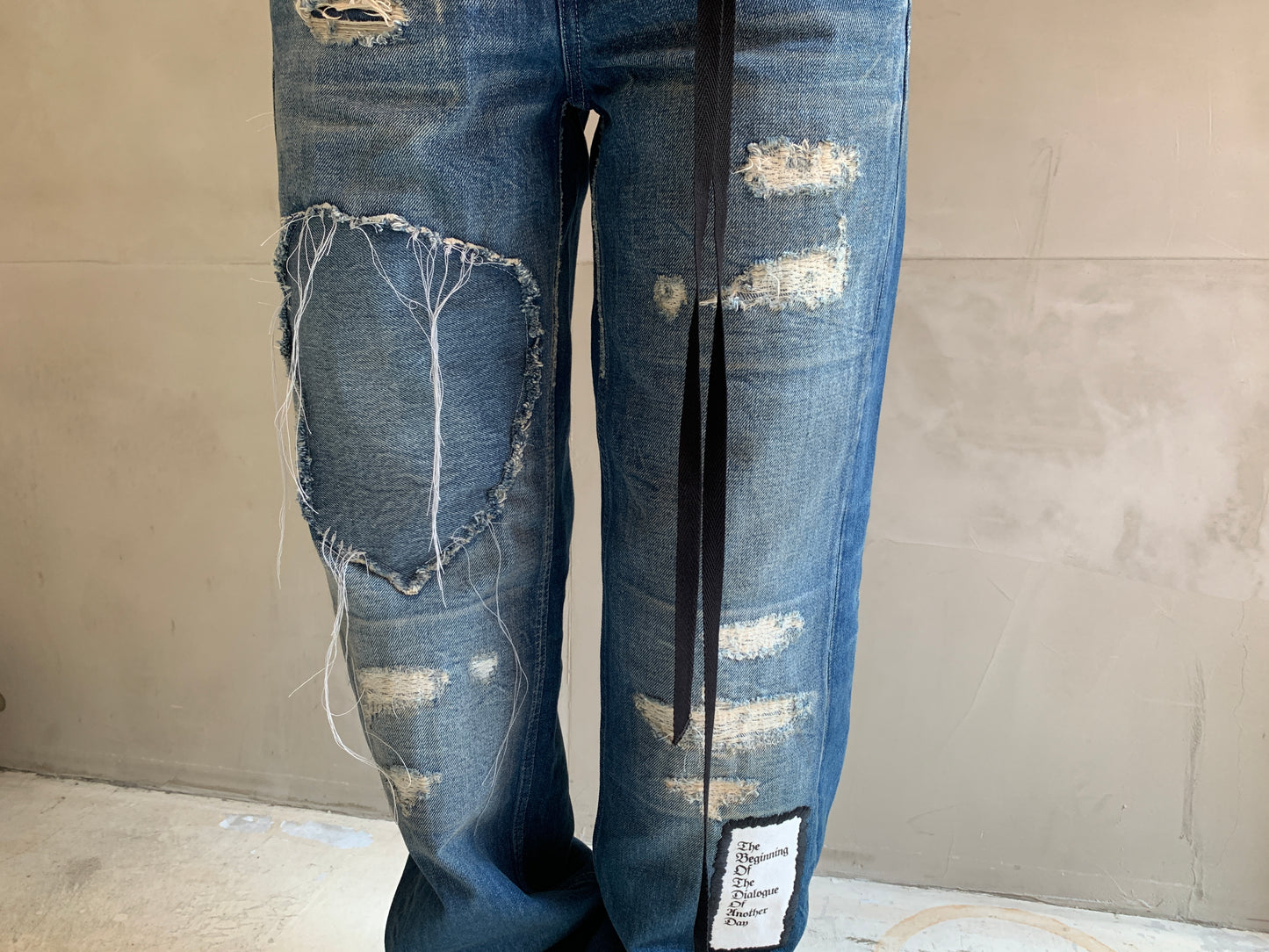 ダメージデニムパンツ【25SS】