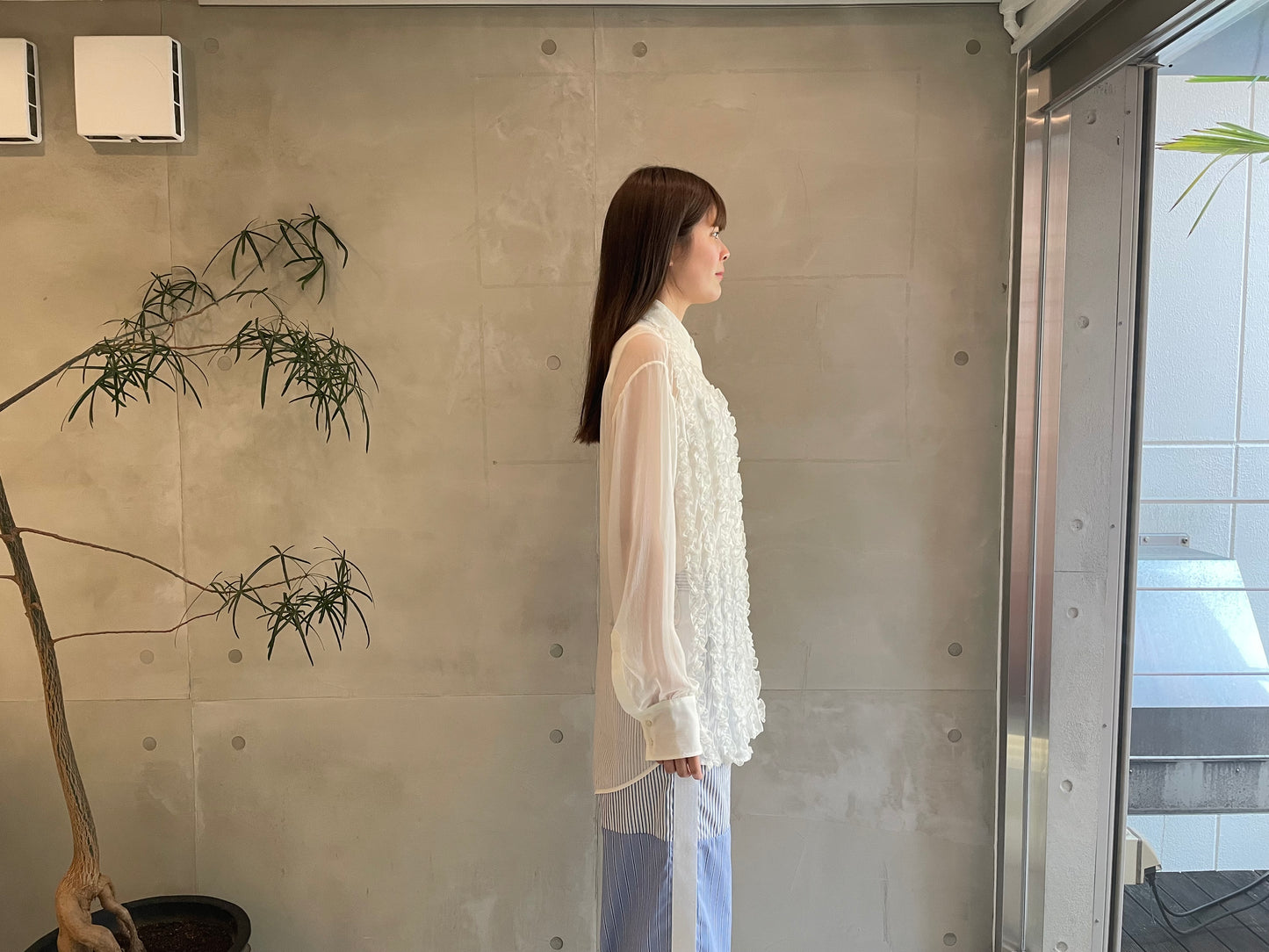 RUFFLED SHIRT【25SS】