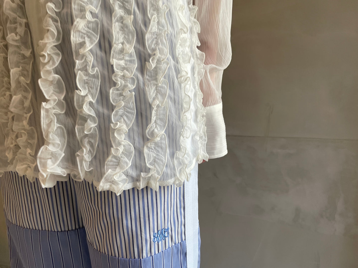 RUFFLED SHIRT【25SS】