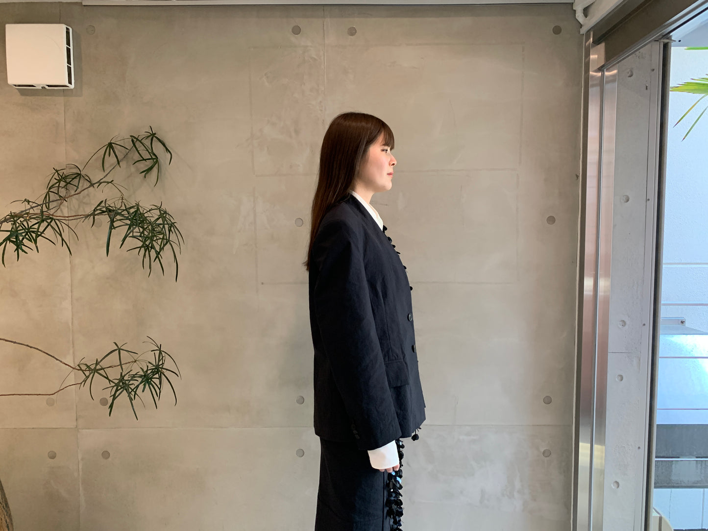 スパンコール刺繍付ジャケット【25SS】