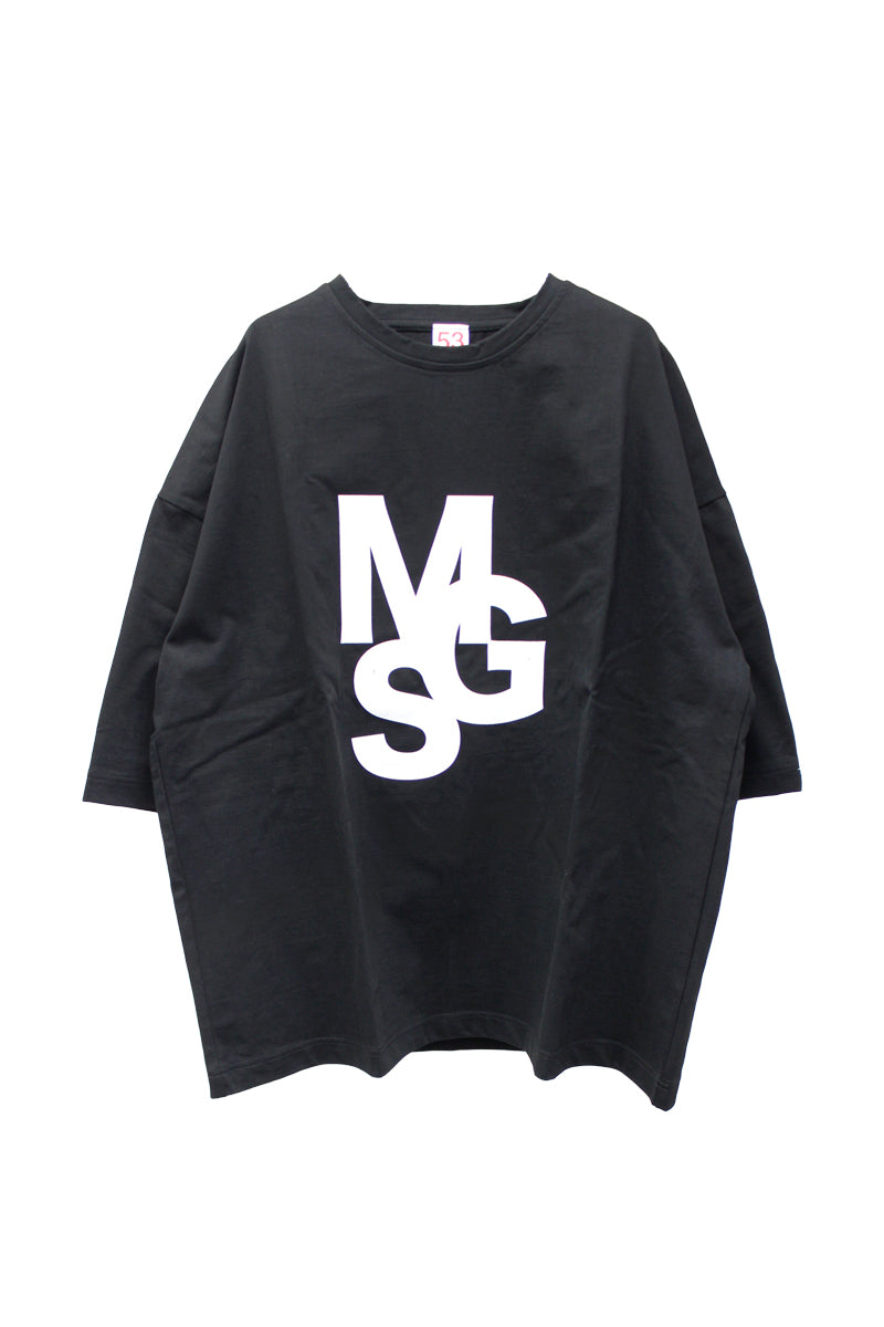 MGSフロントビッグプリントタックTシャツ