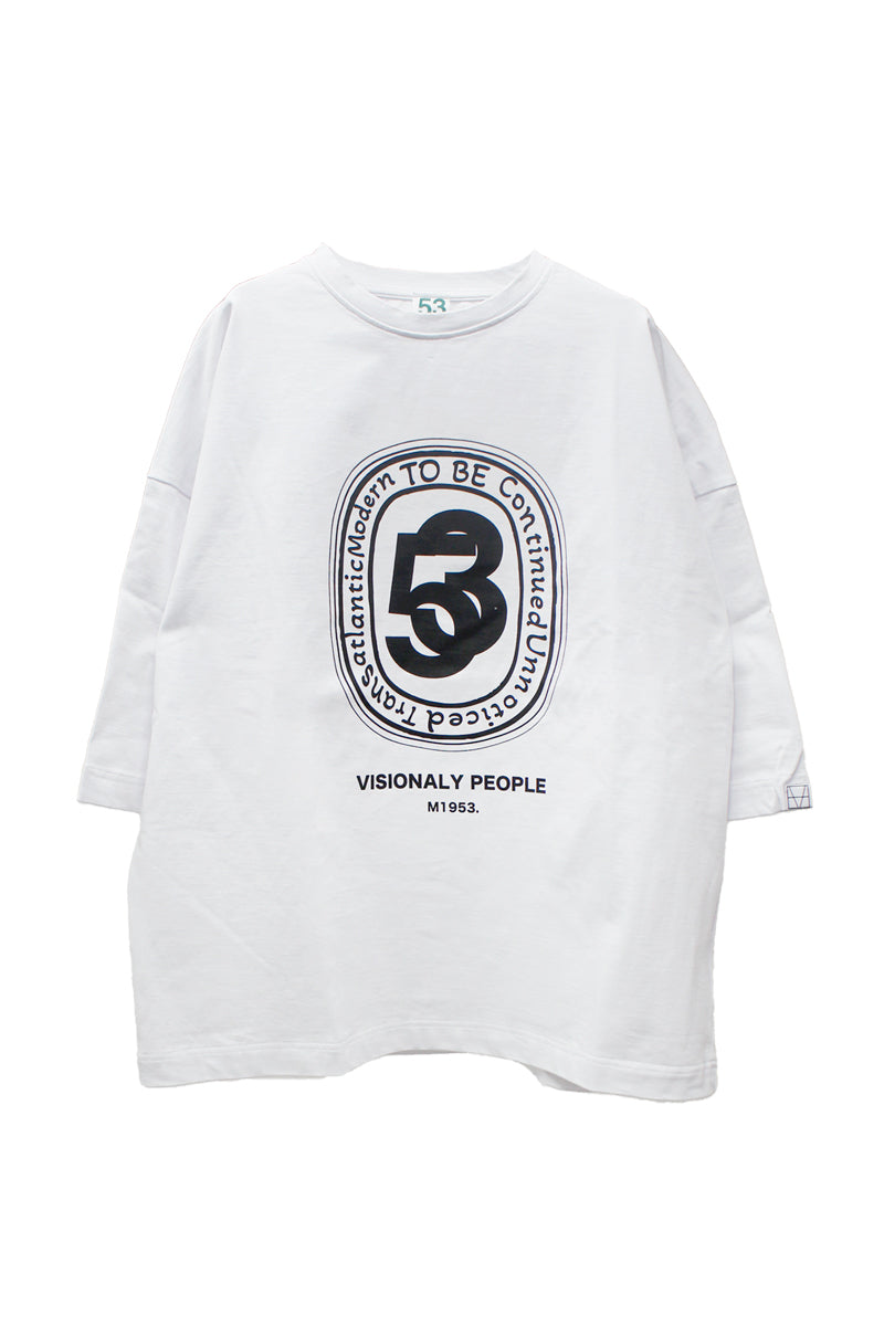 ビッグプリントタックTシャツ