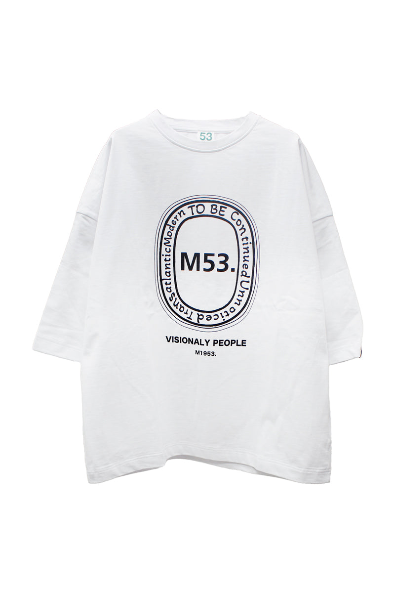 ビッグプリントタックTシャツ｜M53.｜MOGGIECO-OP – Moggie co-op Online