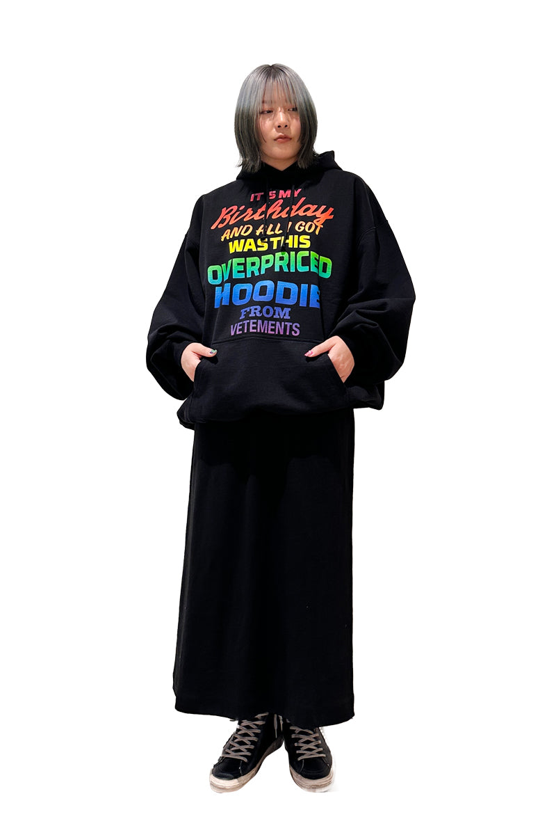 OVERPRICED BIRTHDAY HOODIE【23AW】