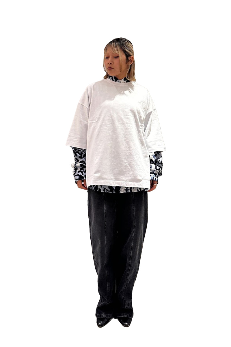 MGSバックミニプリントタックTシャツ