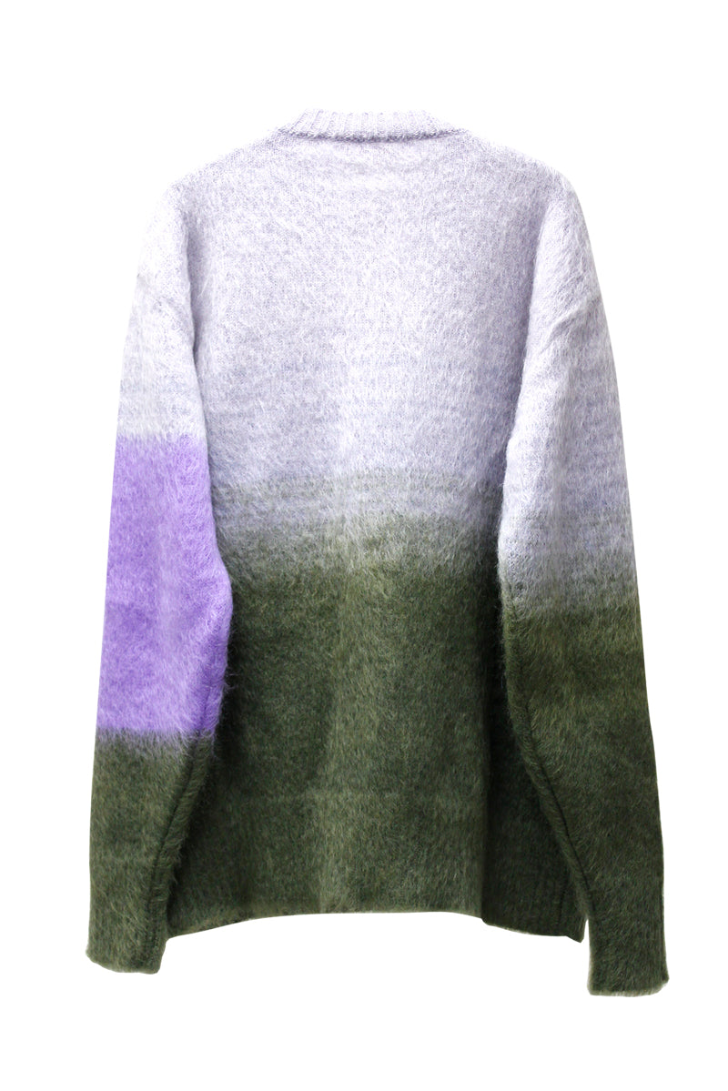 MOHAIR LOGOクルーニット