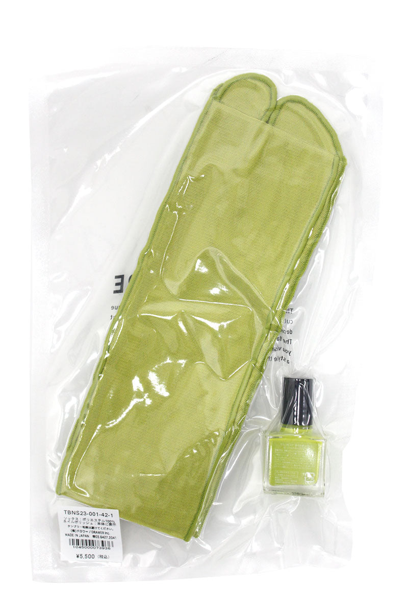 マニキュア付たびシアーソックス