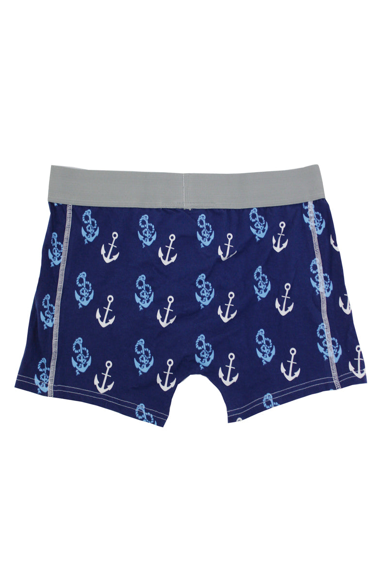 メンズボクサーパンツ(いかり模様)