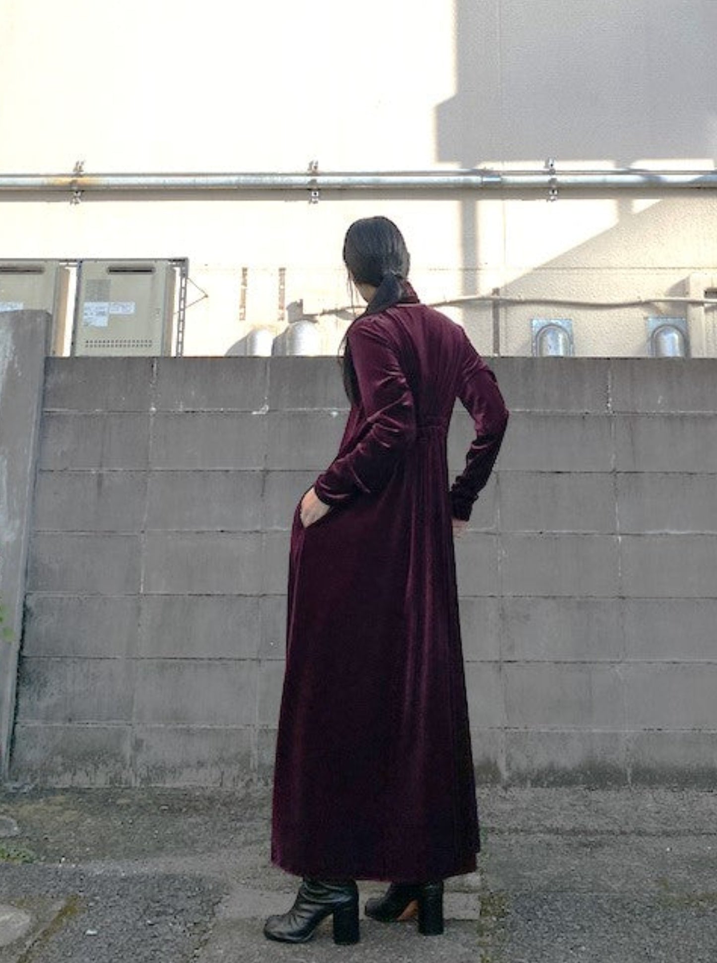 VELVET DRESS